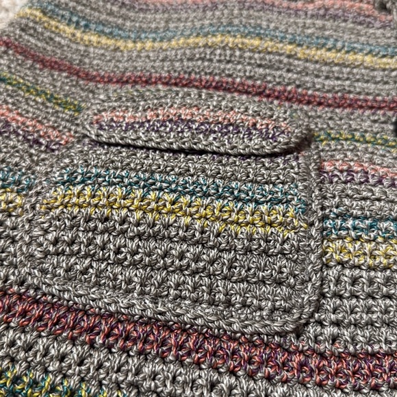 The Sak Gray Striped Backpack - Picture 2 of 7